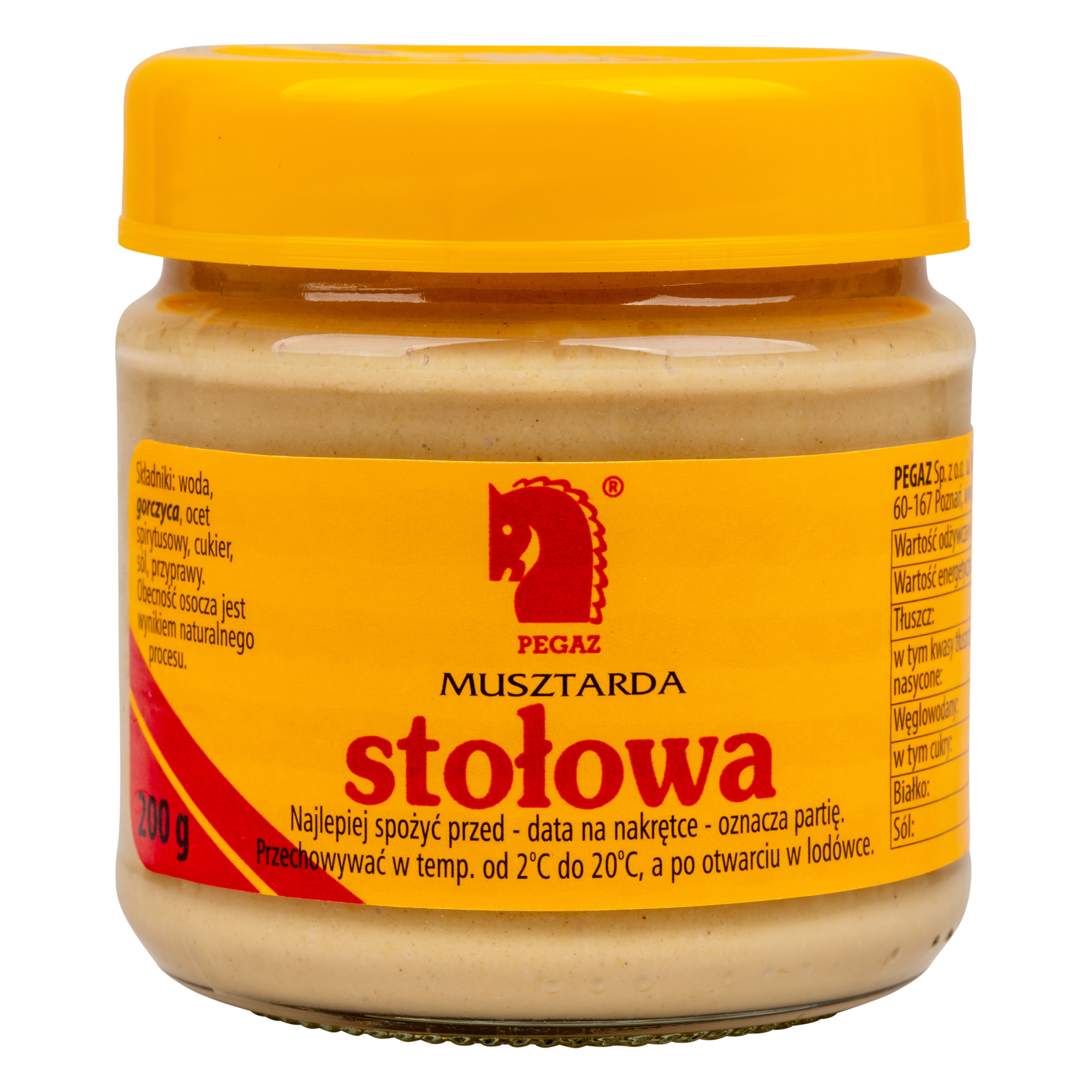 Musztarda stołowa 200g